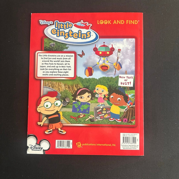 Disney Little Einsteins Look and Find Book - Picture 4 of 6